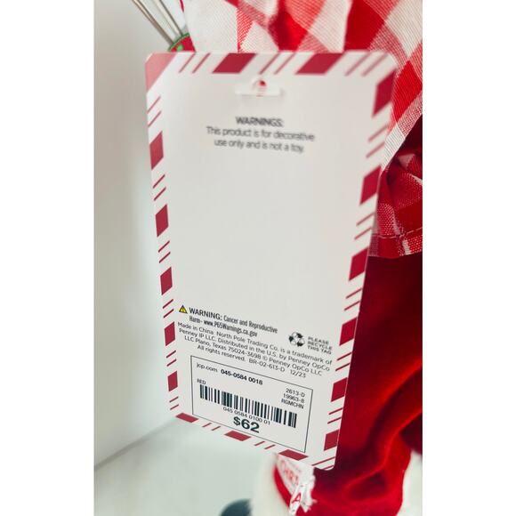 North Pole Trading Co Santa Claus Figurine, Chef Santa, Baker Santa, 2024 - Picture 3 of 8